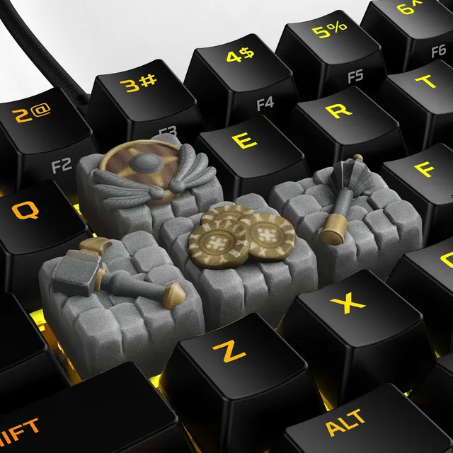 hyperx-hx3d-movement-set-valkyrie-norse-mythology-keycap-set image 1