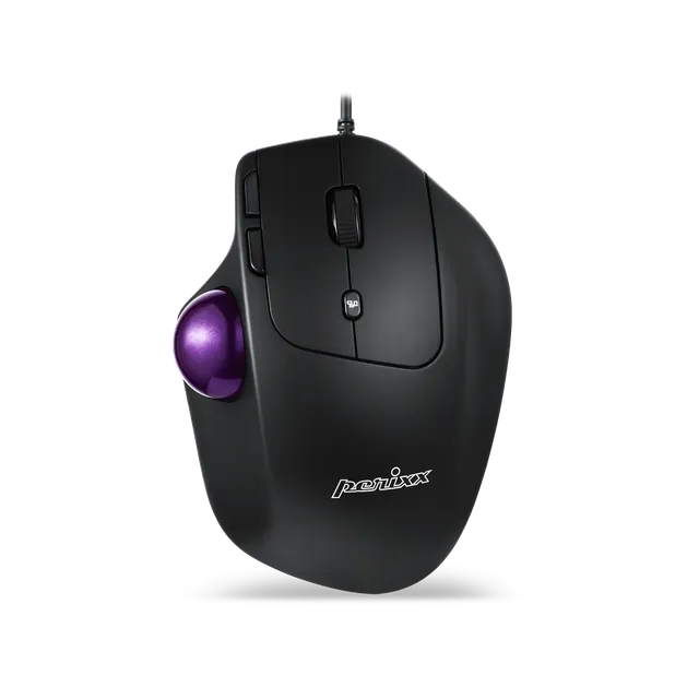 perixx-perimice-520-wired-ergonomic-vertical-trackball-mouse-with-adjustable-ang image 1