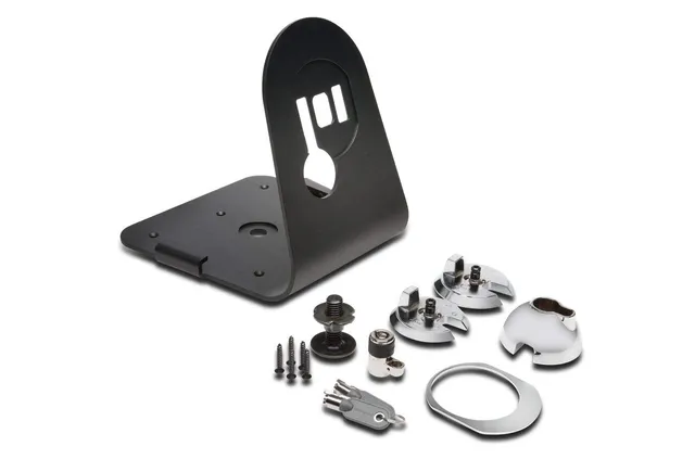 kensington-safestand-universal-keyed-locking-station-for-imac-k67822ww-chrome image 1