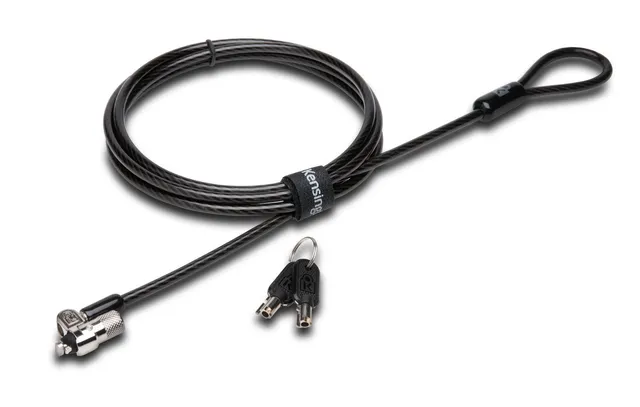kensington-t-bar-standard-keyed-lock-k65035am-6ft-carbon-steel-cable-anti-pick image 1