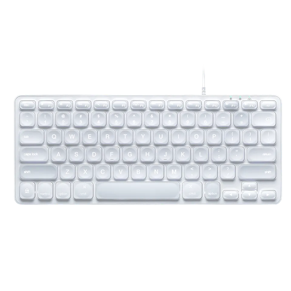 perixx-periboard-332m-wired-mini-scissor-keyboard-with-white-backlighting-for-ma image 1