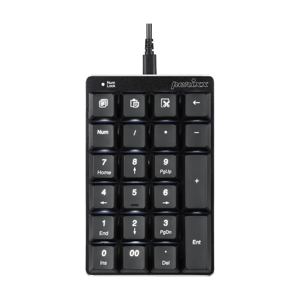 perixx-peripad-303-wired-backlit-mechanical-numeric-keypad-with-4-hotkeys image 1