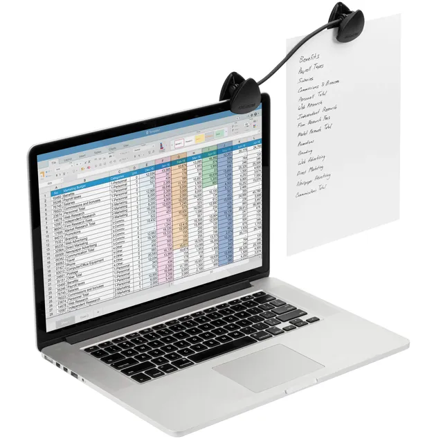kensington-flexclip-document-holder-for-typing-compatible-with-laptops-and-monit image 1