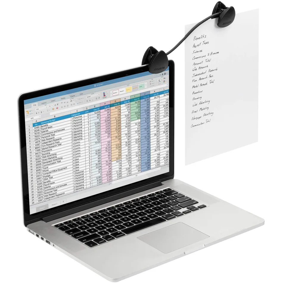 kensington-flexclip-document-holder-for-typing-compatible-with-laptops-and-monit image 1