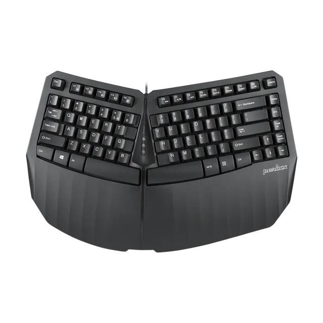 perixx-periboard-413-wired-mini-ergonomic-keyboard-with-integrated-palm-rest image 1