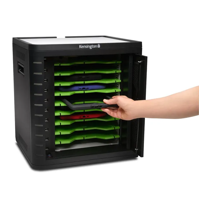 kensington-charge-and-sync-cabinet-for-7-inch-to-10-inch-tablets-k67862am-black image 1