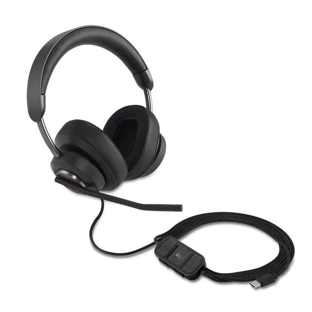 kensington-h2000-usb-c-over-ear-headset-k83451ww-noise-cancelling-enc-microphone image 1