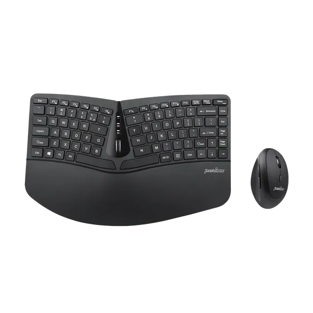 perixx-periduo-606-wireless-mini-ergonomic-keyboard-and-vertical-mouse-combo image 1