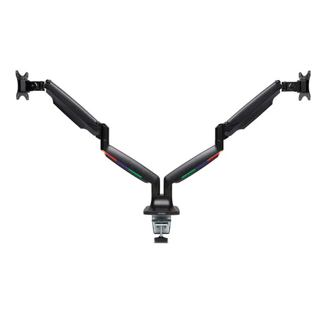 kensington-smartfit-one-touch-height-adjustable-dual-monitor-arm-k59601ww-black image 1