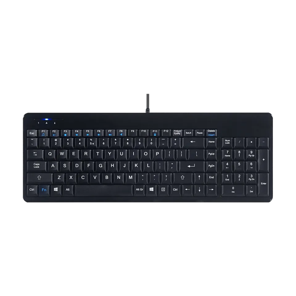perixx-periboard-220-wired-compact-keyboard-with-numpad-and-extra-usb-ports image 1
