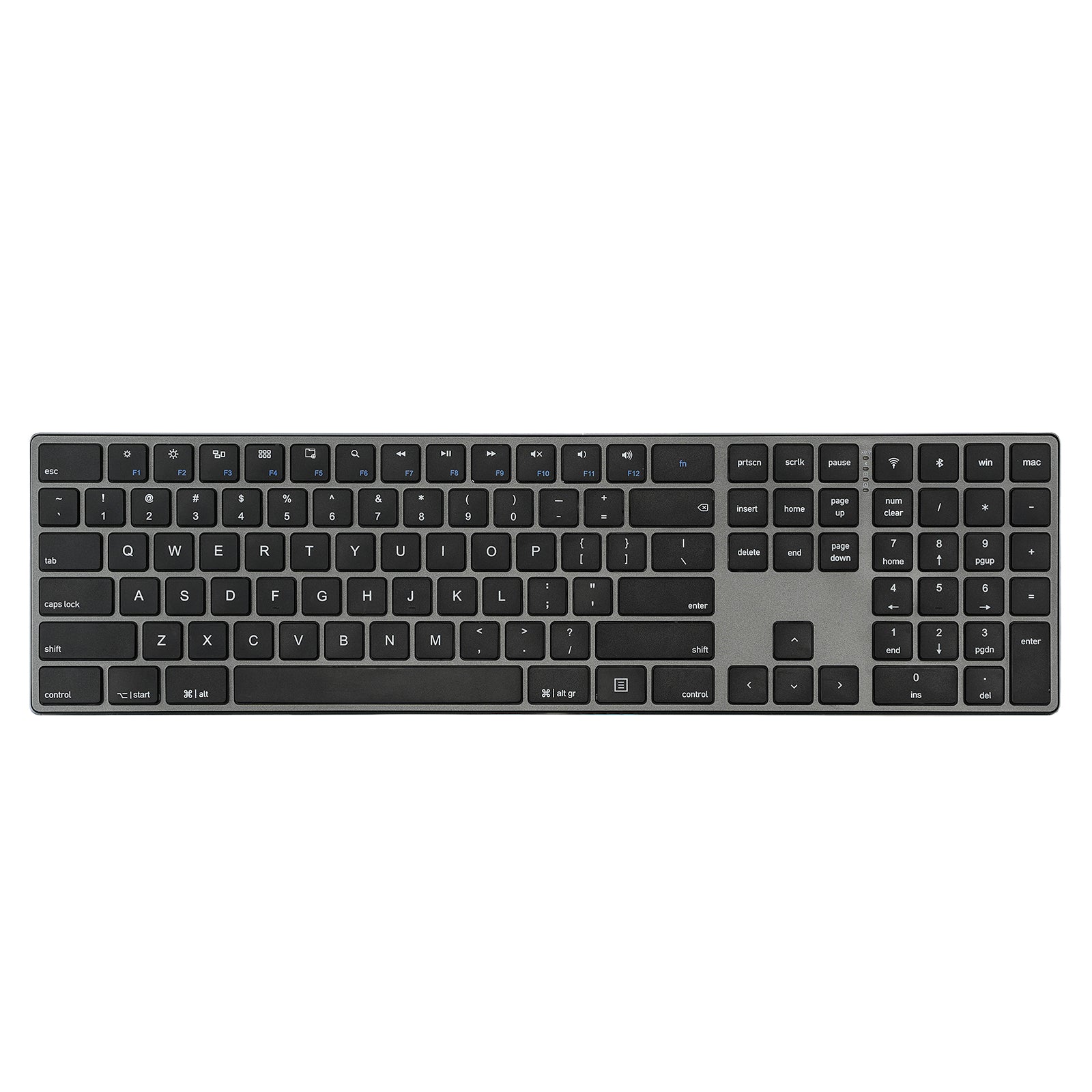 perixx-periboard-817-wireless-multi-device-keyboard-with-aluminum-frame image 1