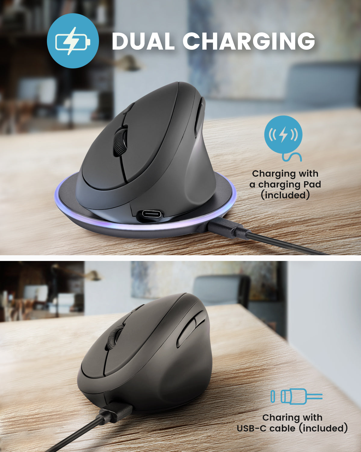 perixx-perimice-719rx-wireless-rechargeable-ergonomic-vertical-mouse image 8