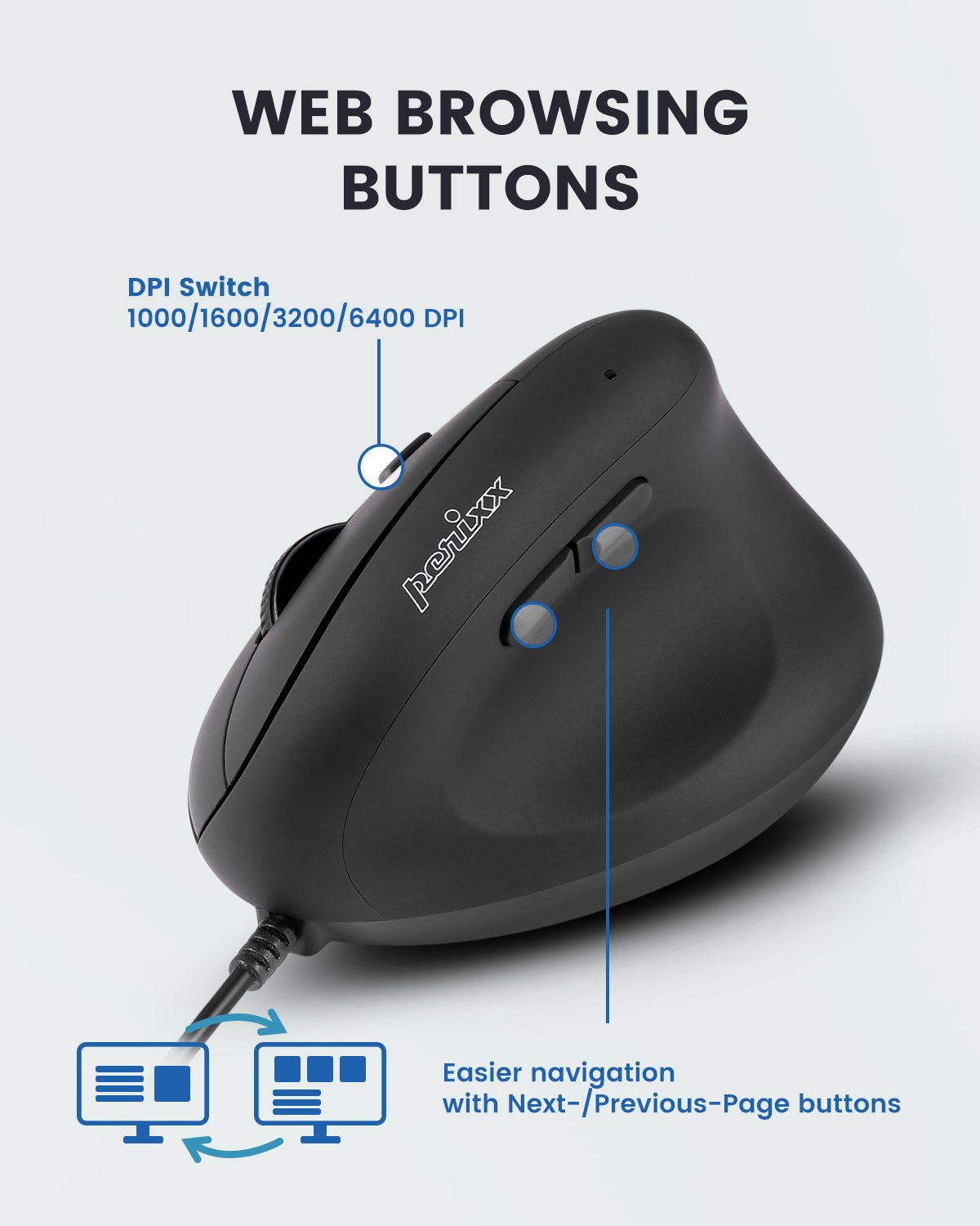 perixx-perimice-508ii-wired-ergonomic-vertical-mouse-with-programmable-buttons image 8