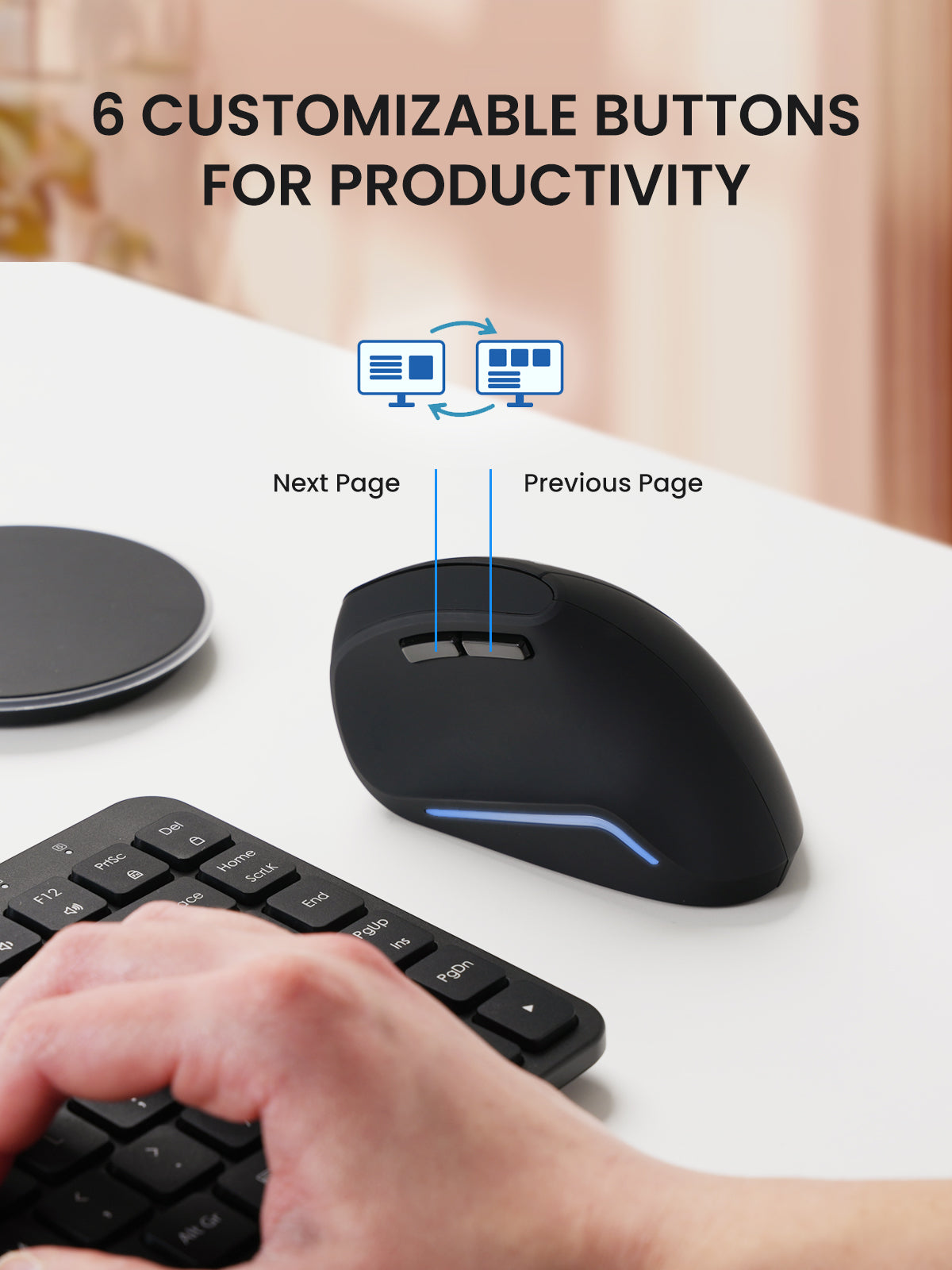 perixx-perimice-715r-wireless-rechargeable-vertical-mouse-right-handed image 4