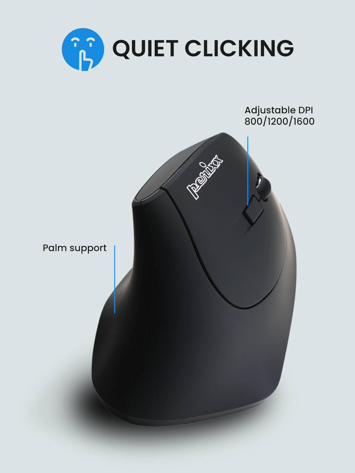 perixx-perimice-715r-wireless-rechargeable-vertical-mouse-right-handed image 5