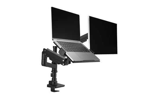kensington-smartfit-premium-heavy-duty-dual-monitor-arm-with-laptop-tray image 7