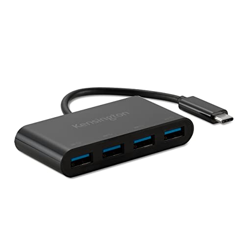 kensington-ch1200-usb-c-10gbps-4-port-hub-usb-type-c-to-usb-adapter-with-4-usb-3 image 7