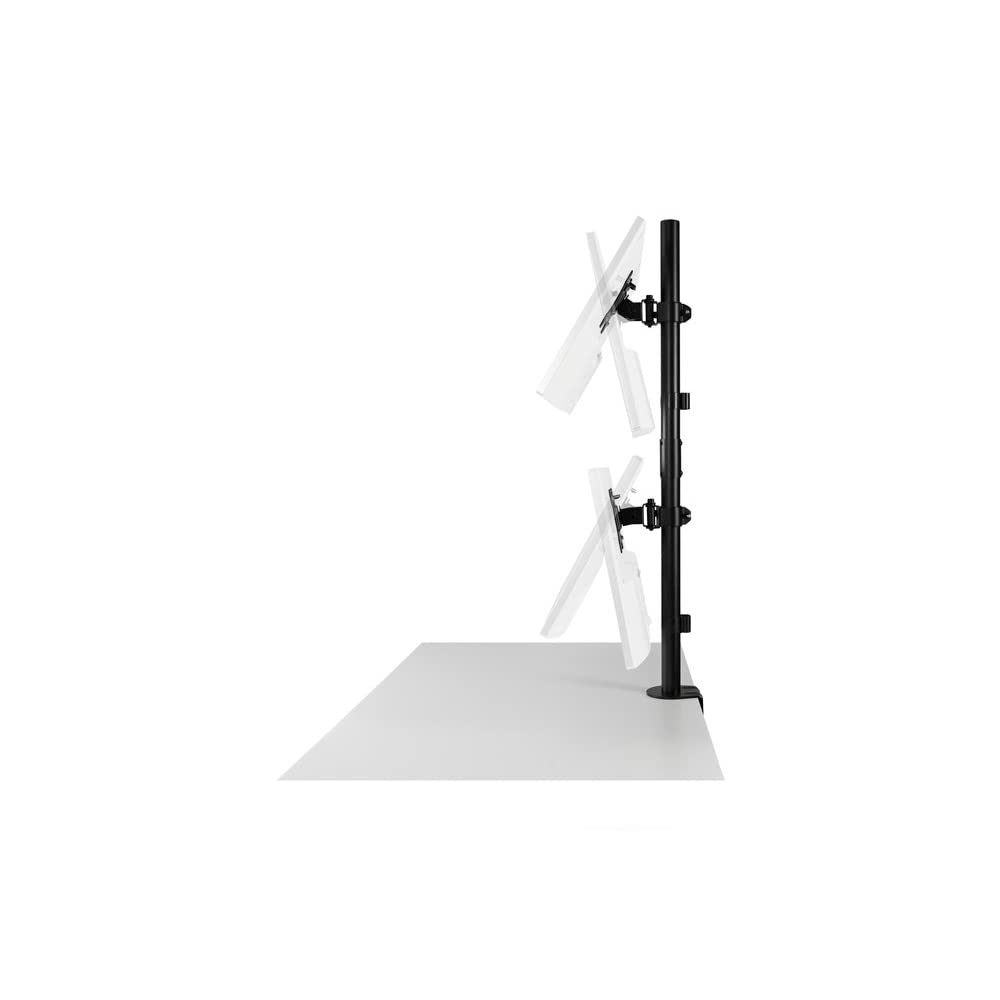 kensington-stacked-monitor-mount-with-vesa-mount-vertical-dual-monitor-stand-wit image 5