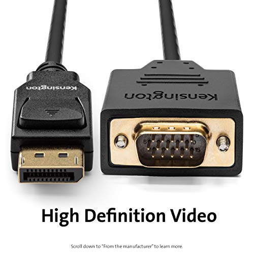 kensington-displayport-to-vga-cable-6ft-k33024ww image 7
