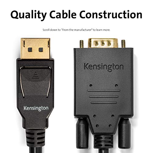 kensington-displayport-to-vga-cable-6ft-k33024ww image 8