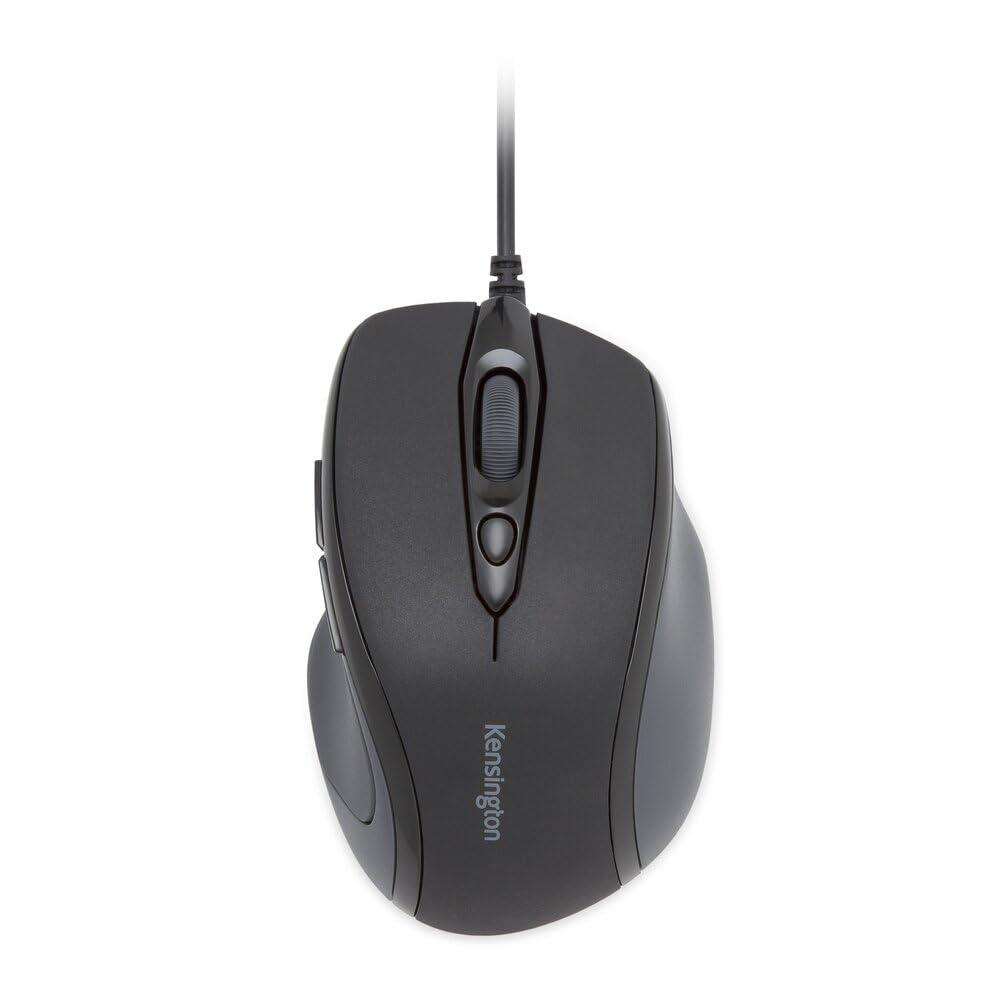 kensington-pro-fit-usb-wired-mid-size-mouse-gray image 1