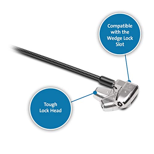 kensington-clicksafe-2-0-keyed-laptop-lock-for-dell-wedge-slot-k66638ww image 7