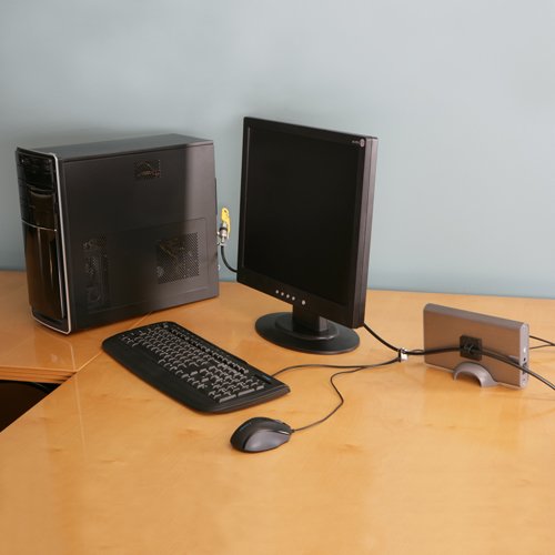 kensington-desktop-computer-and-peripherals-locking-kit-with-8ft-steel-cable-key image 3