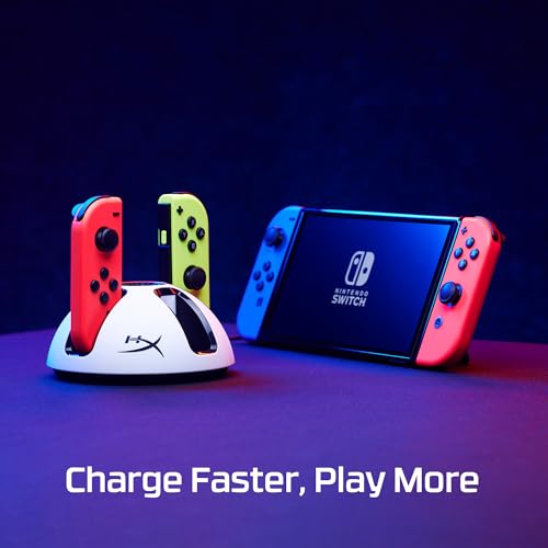 hyperx-chargeplay-quad-2-joy-con-charging-station-for-nintendo-switch-fast-charg image 7
