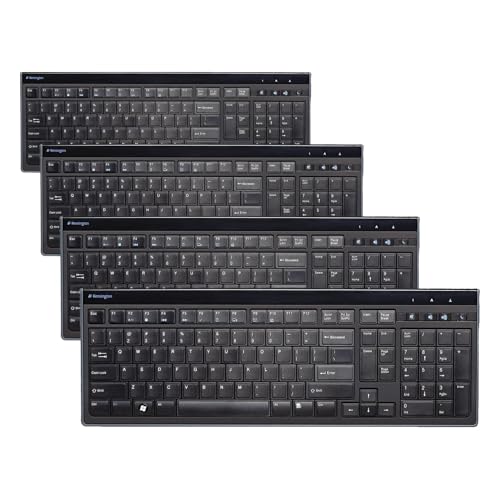 kensington-slim-type-wired-keyboard-k72357usa-ultra-slim-laptop-style-keys-media image 8