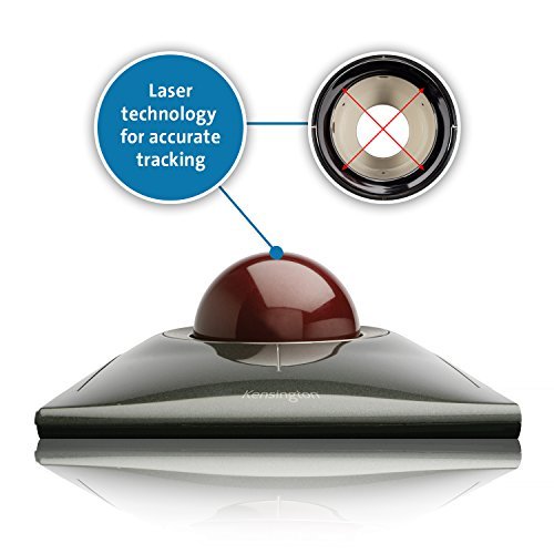 kensington-slimblade-trackball-mouse-wired-usb-ergonomic-desktop-trackball-laser image 8