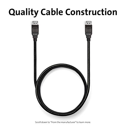 kensington-displayport-1-4-to-displayport-1-4-cable-6ft-k33021ww image 8