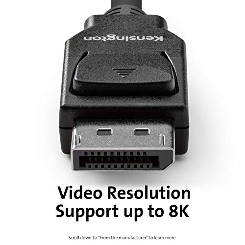 kensington-displayport-1-4-to-displayport-1-4-cable-6ft-k33021ww image 6