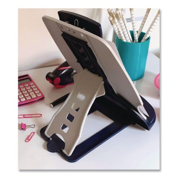 kensington-insight-adjustable-book-copyholder-k62058-metal-50-sheet-capacity-col image 5