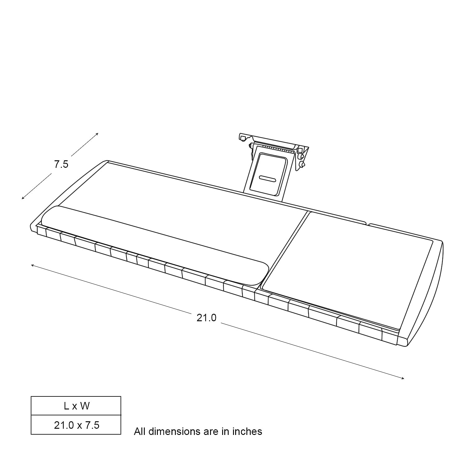 kensington-60718-adjustable-keyboard-platform-with-smartfit-system-21-1-4-w-x-10 image 3