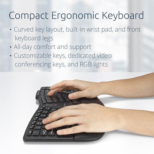 kensington-pro-fit-ergo-km675-eq-wireless-desktop-set-ergonomic-curved-keyboard- image 8