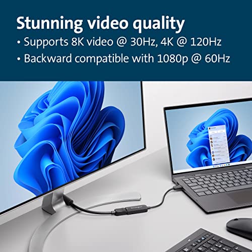 kensington-cv5000dp-usb-c-to-displayport-1-4-adapter-for-4k-8k-video-thunderbolt image 7