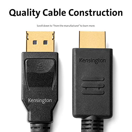 kensington-displayport-1-2-to-hdmi-1-4-cable-6ft-k33025ww image 8