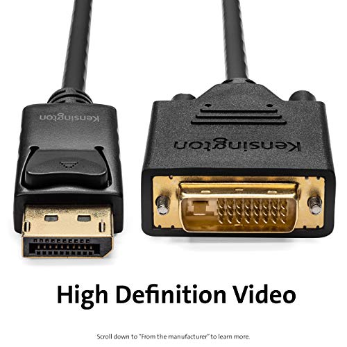kensington-displayport-1-2-to-dvi-d-cable-6ft-k33023ww image 7