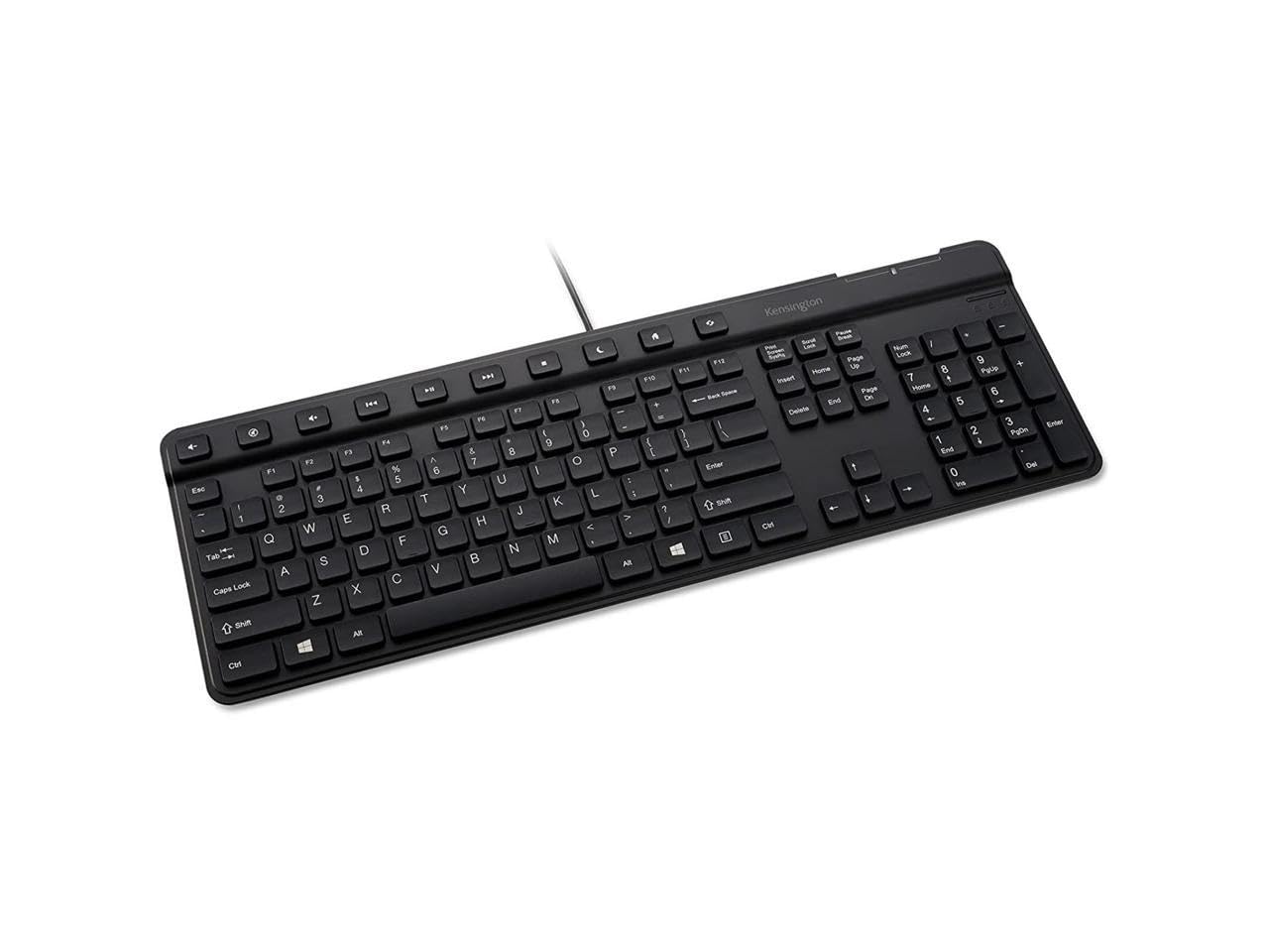 kensington-simple-solutions-wired-keyboard-with-smart-card-reader-cac-k55115us image 2