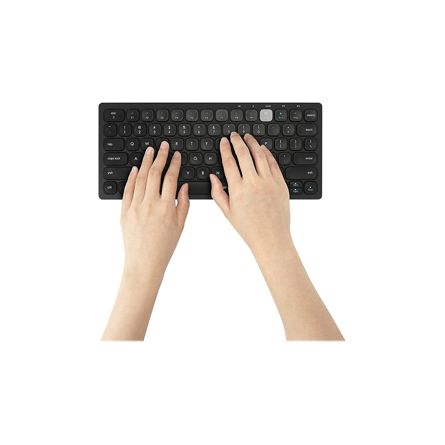 kensington-multi-device-dual-wireless-compact-keyboard-k75502us-bluetooth-2-4ghz image 5