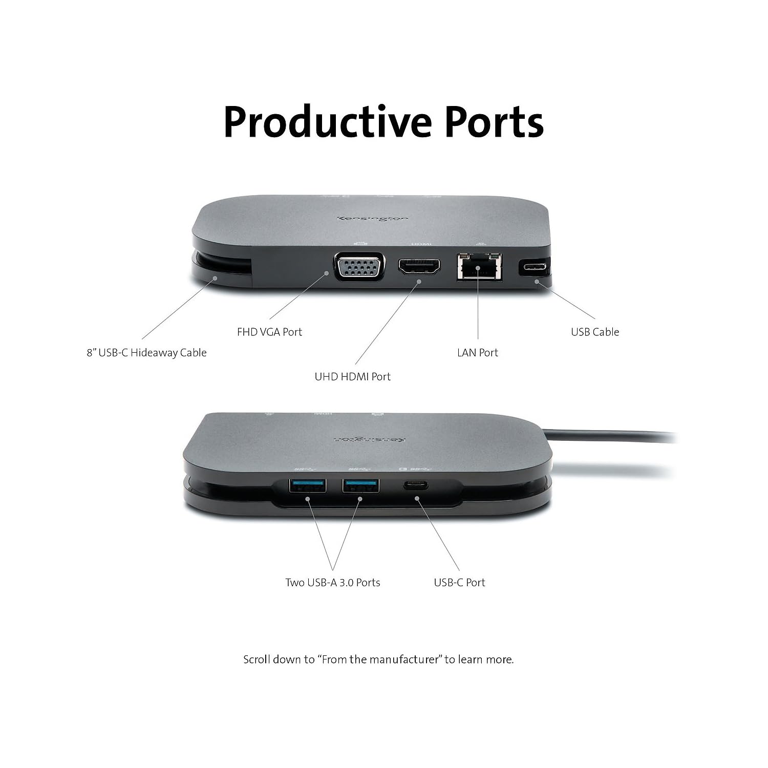 kensington-sd1610p-surface-dock-for-microsoft-surface-pro-go-laptop-book-k38365w image 4