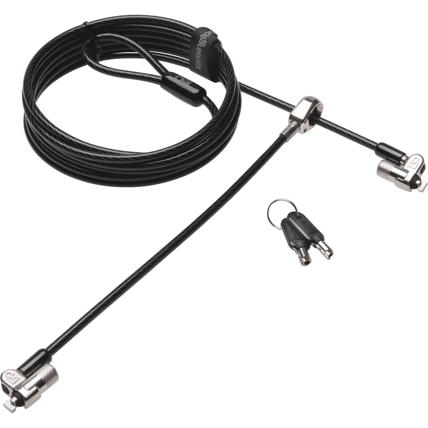 kensington-microsaver-2-0-keyed-twin-cable-lock-for-laptops-other-devices-k65048 image 1
