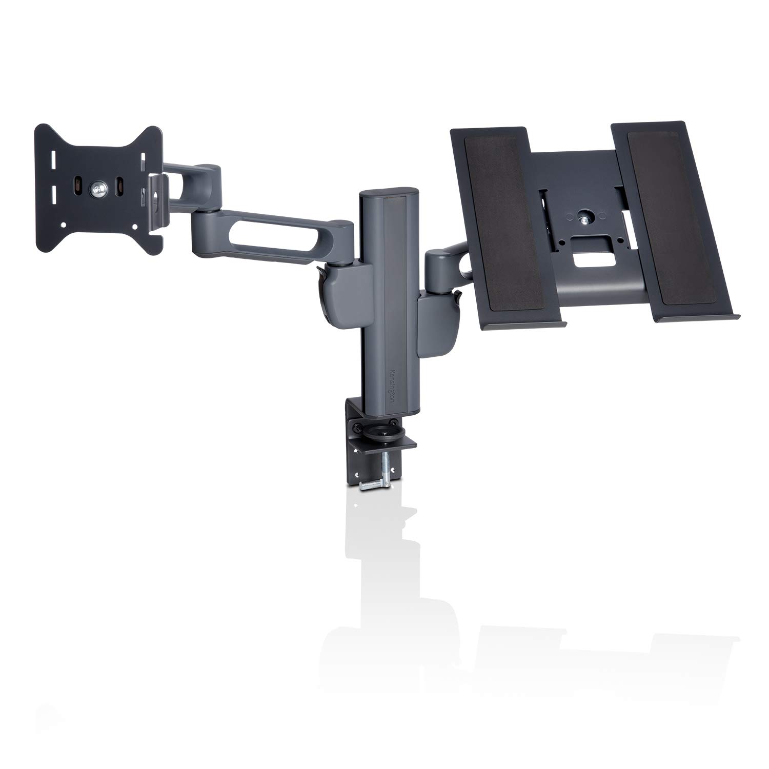 kensington-smartfit-one-touch-height-adjustable-dual-monitor-arm-k59601ww-black image 3