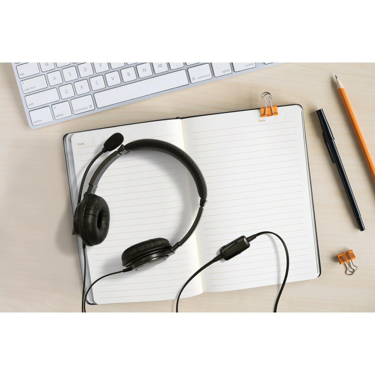 kensington-usb-headset-with-mic-with-volume-control-and-mute-button image 6