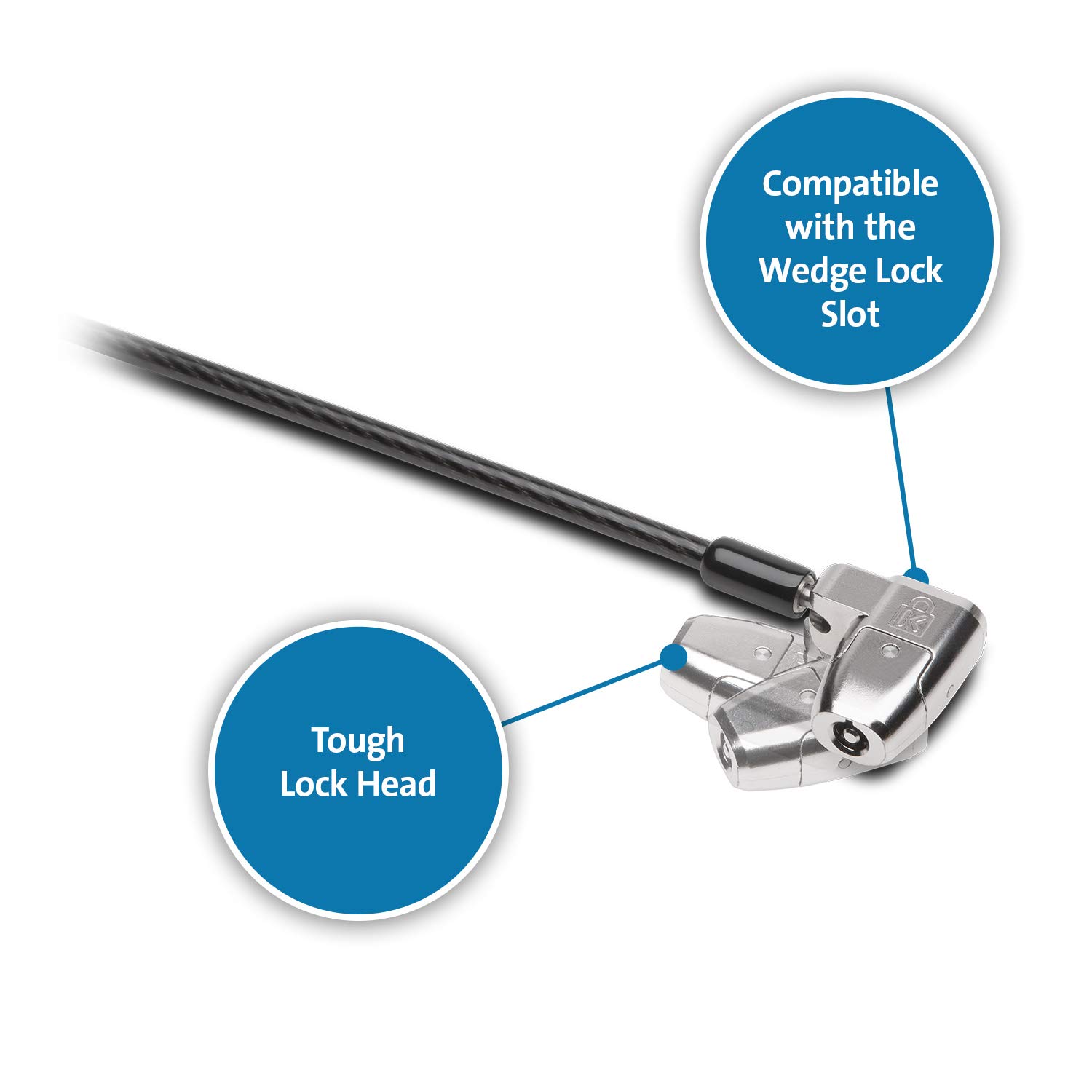 kensington-clicksafe-2-0-keyed-laptop-lock-for-dell-wedge-slot-k66638ww image 2