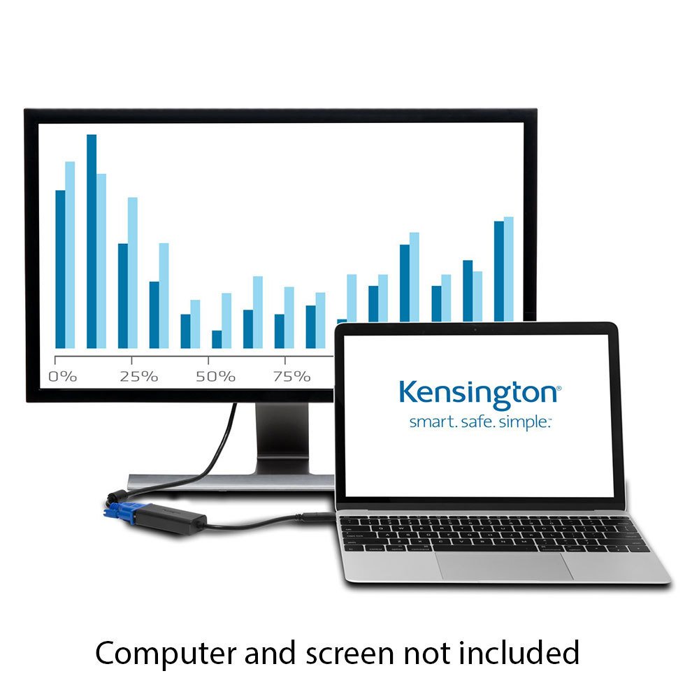 kensington-cv2000h-usb-c-to-vga-hd-video-adapter-k33994ww image 2