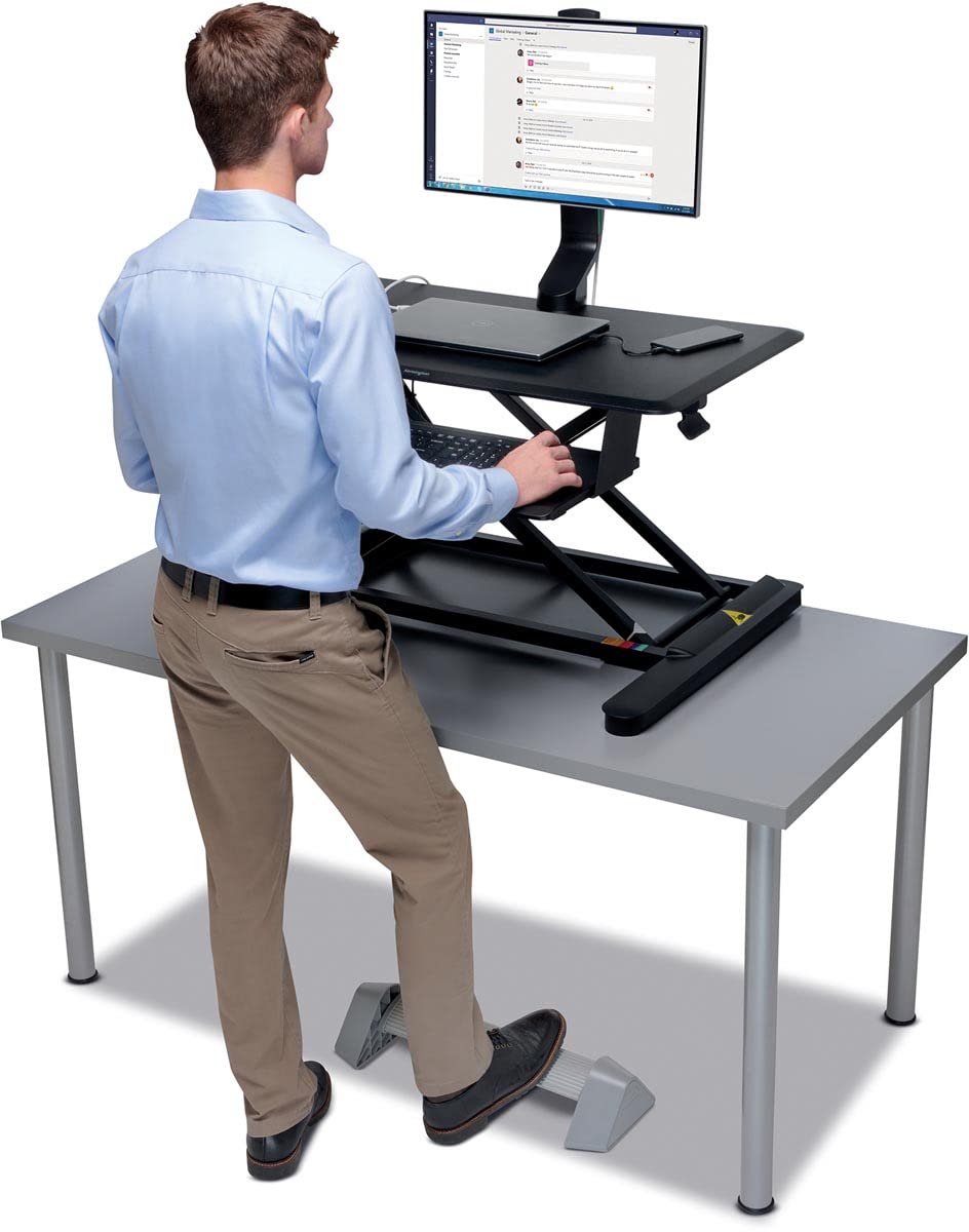 kensington-rocking-foot-rest-for-under-desk-ergonomic-360-swiveling-bar-300lb-ca image 4