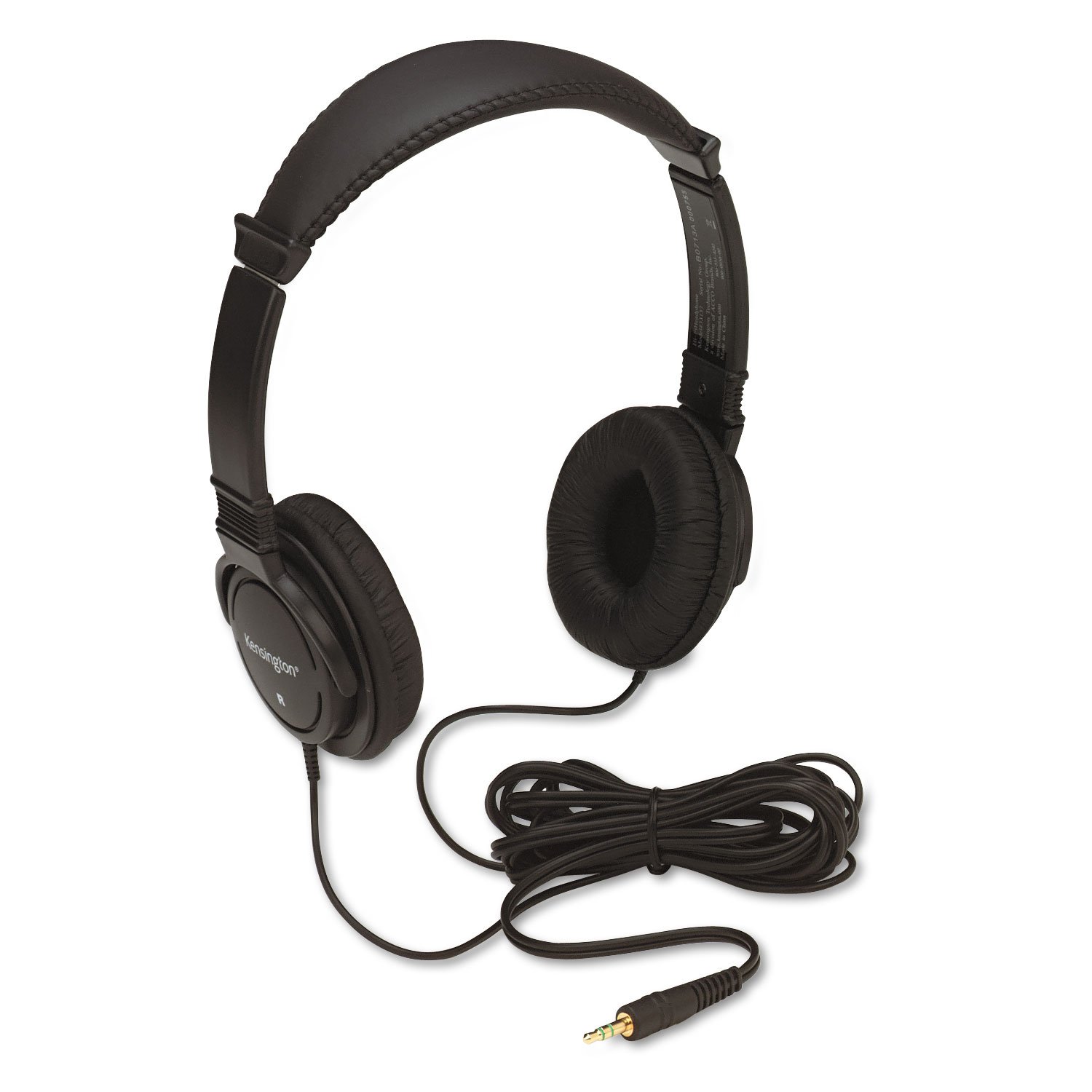 kensington-33137-hi-fi-stereo-headset-with-padded-comfort-and-flexible-single-si image 1