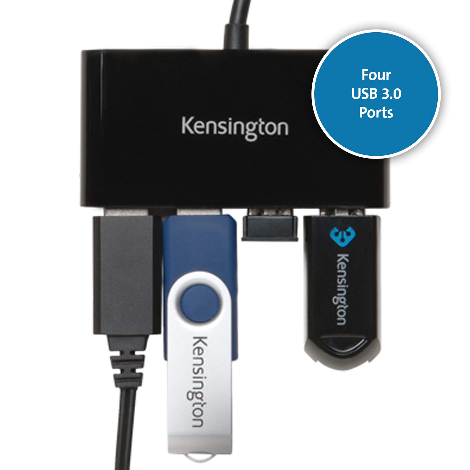 kensington-k39121ww-uh4000-usb-3-0-4-port-hub image 2