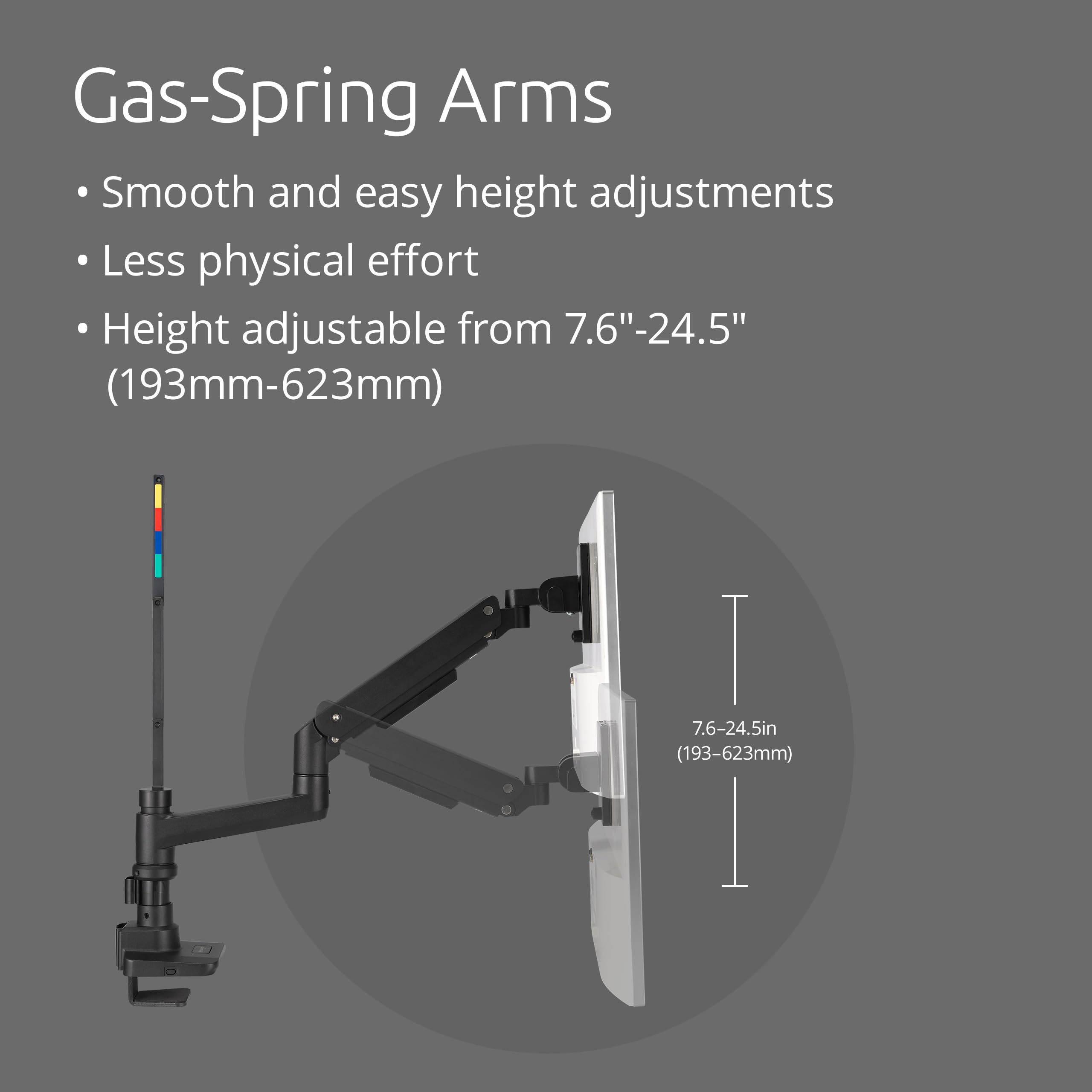kensington-smartfit-premium-heavy-duty-dual-monitor-arm-with-laptop-tray image 4